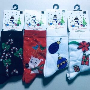 Festive Kids Socks Set - Multicolor